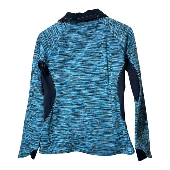 Columbia Optic Got It 1/2 Zip Pullover Long Sleeve Women Blue AL6876 Medium - Picture 2 of 5